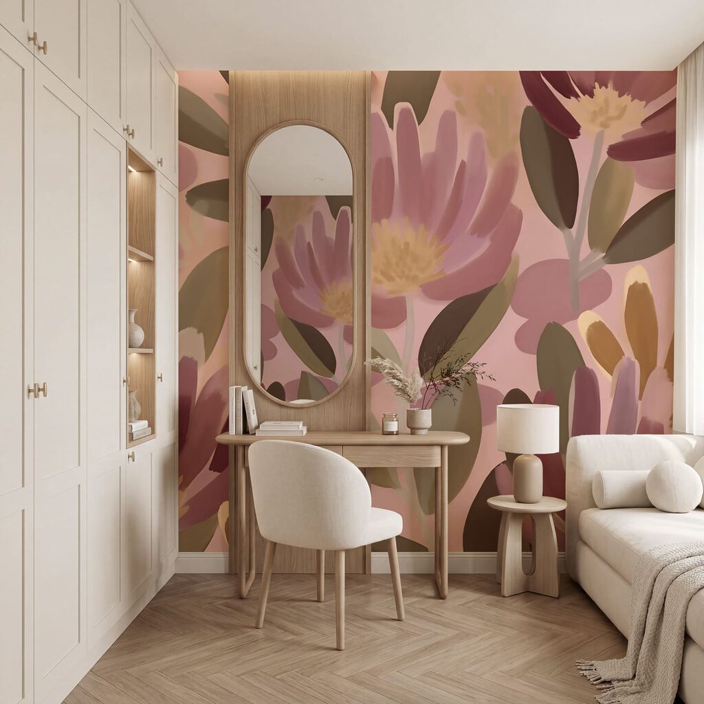 Flores en trazos anchos — interior 1