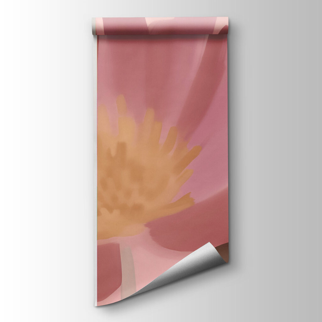 Flores en trazos anchos — vista del producto