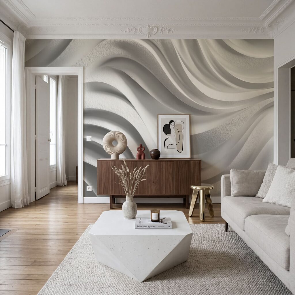 Ondas con sombras suaves — interior 3