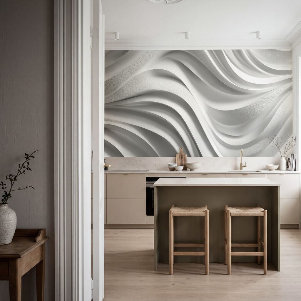 Ondas con sombras suaves — interior 5