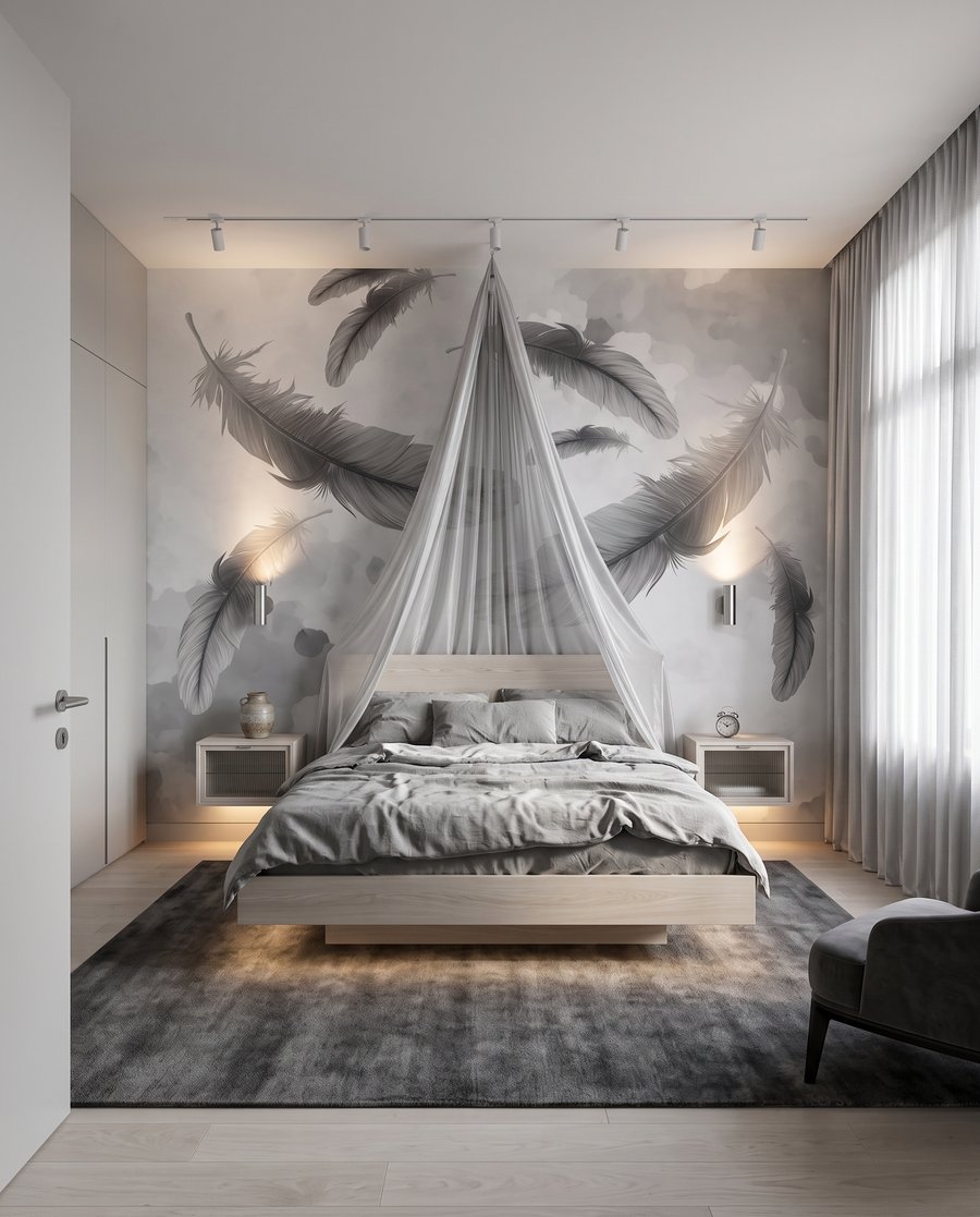 Plumas claras y oscuras — interior 2