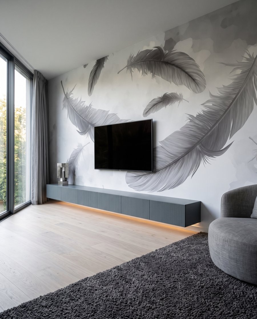 Plumas claras y oscuras — interior 5