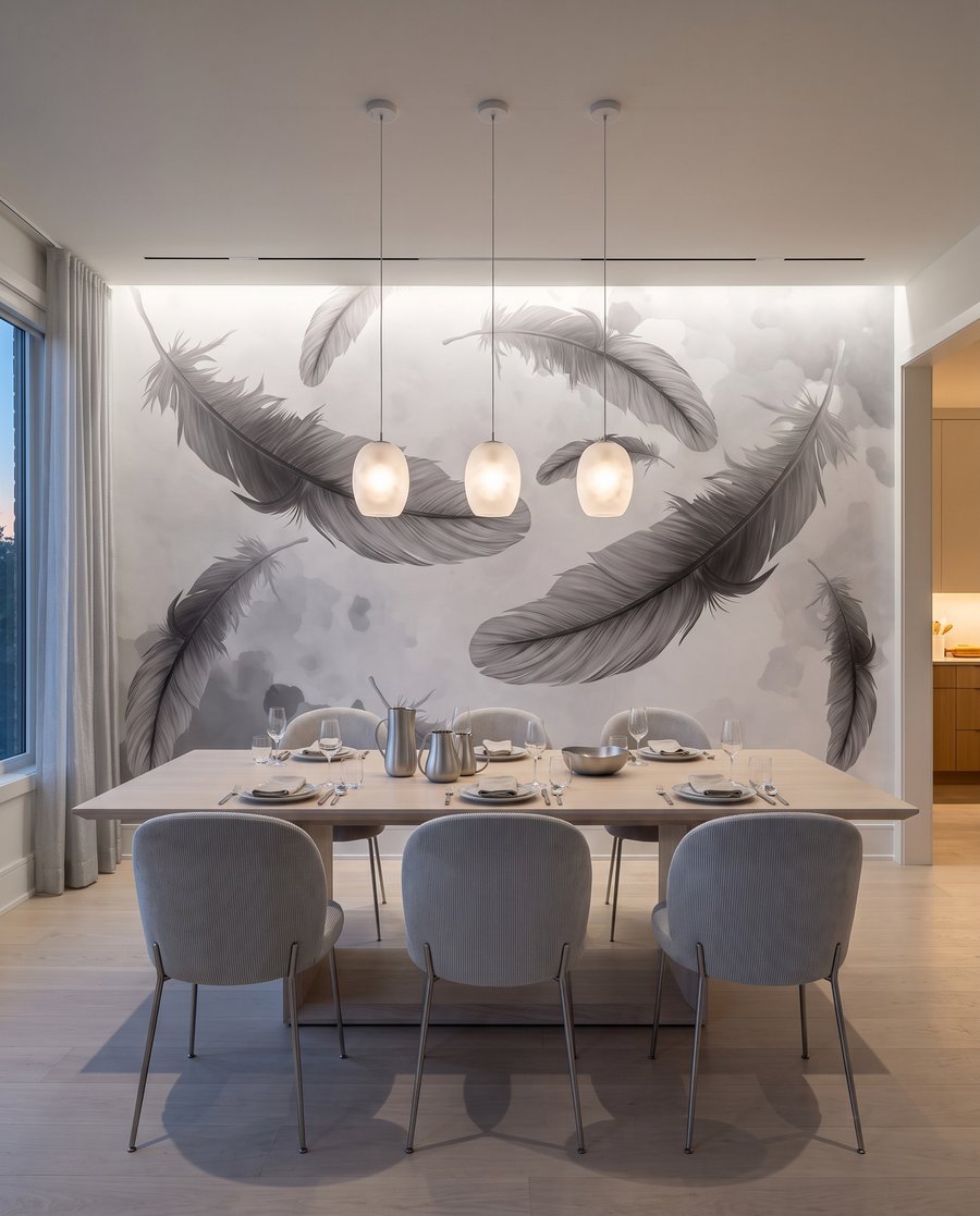 Plumas claras y oscuras — interior 8