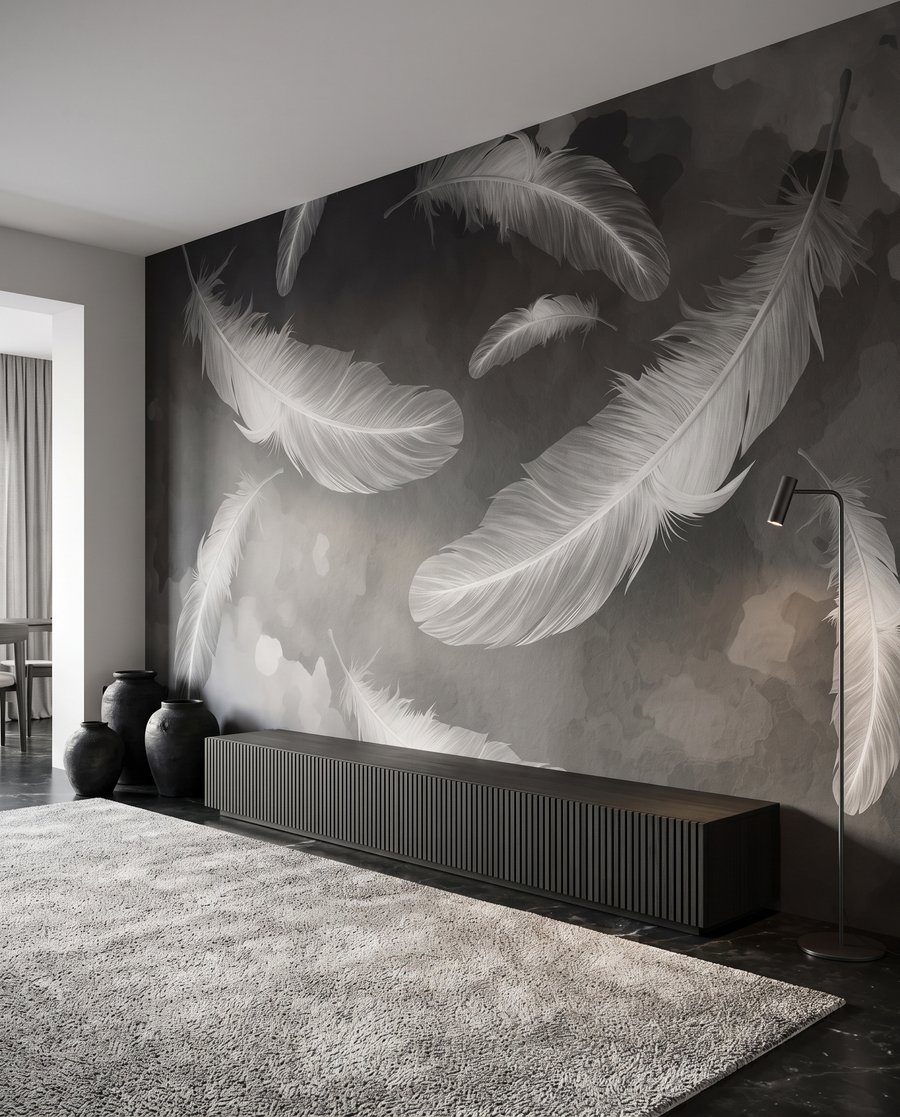 Plumas claras y oscuras — interior 2