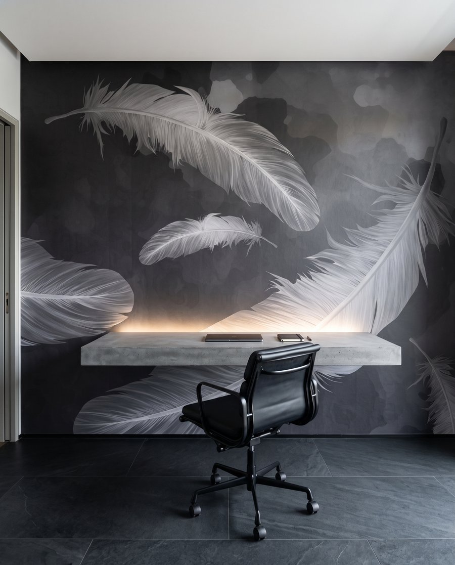 Plumas claras y oscuras — interior 4