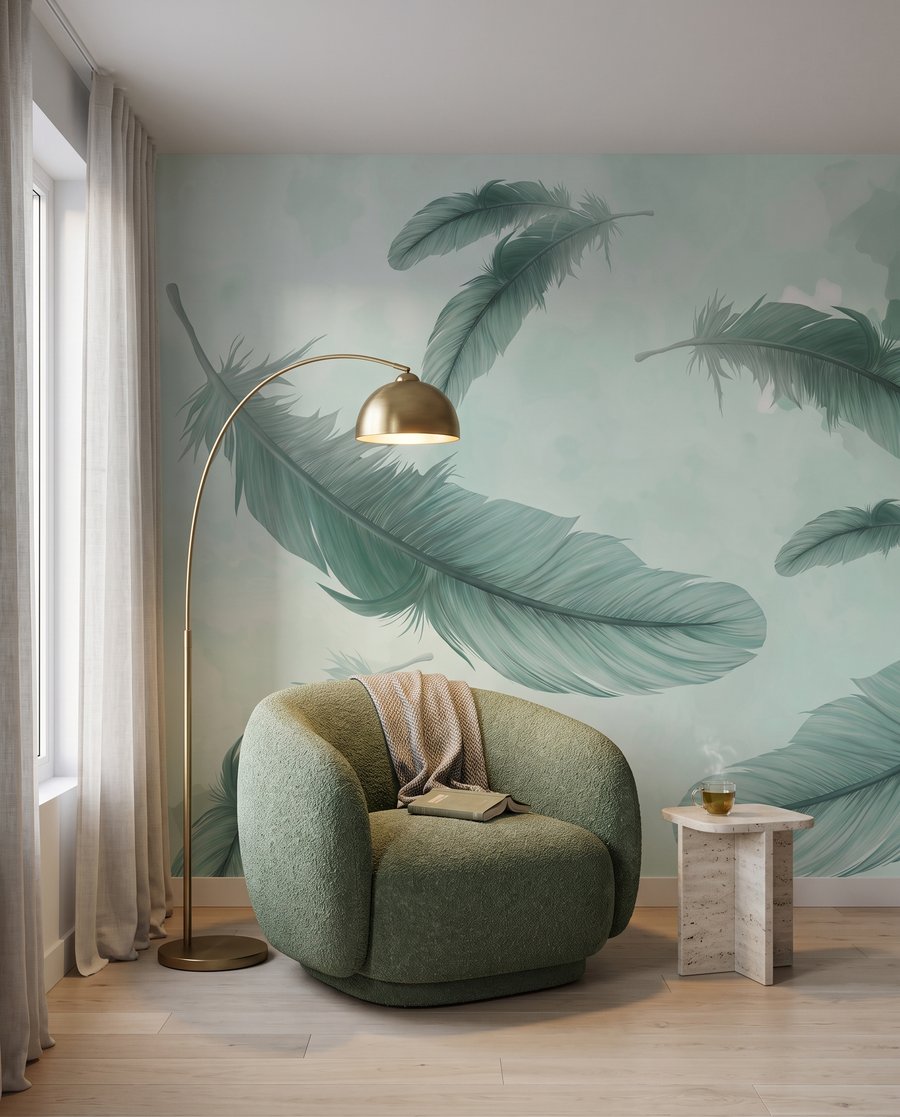 Plumas claras y oscuras — interior 1