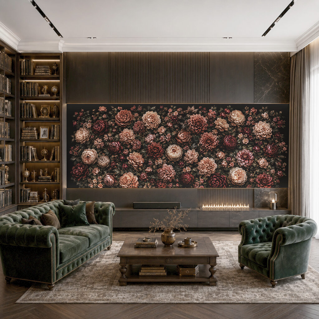 Rosas en la noche — interior 2