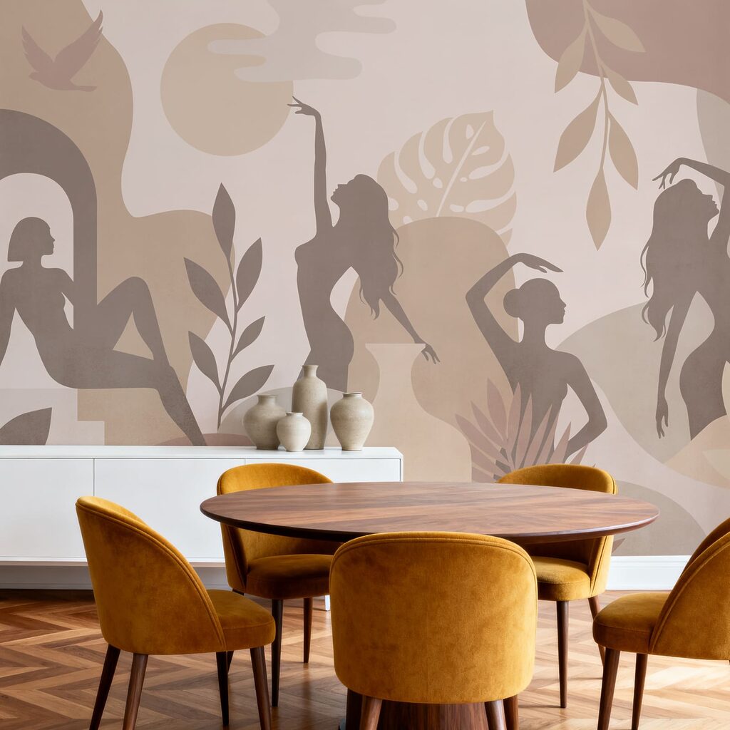 Siluetas de mujeres — interior 3