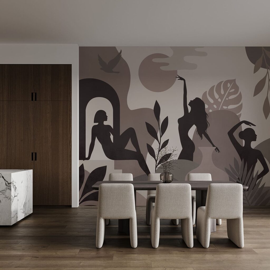Siluetas de mujeres — interior 3