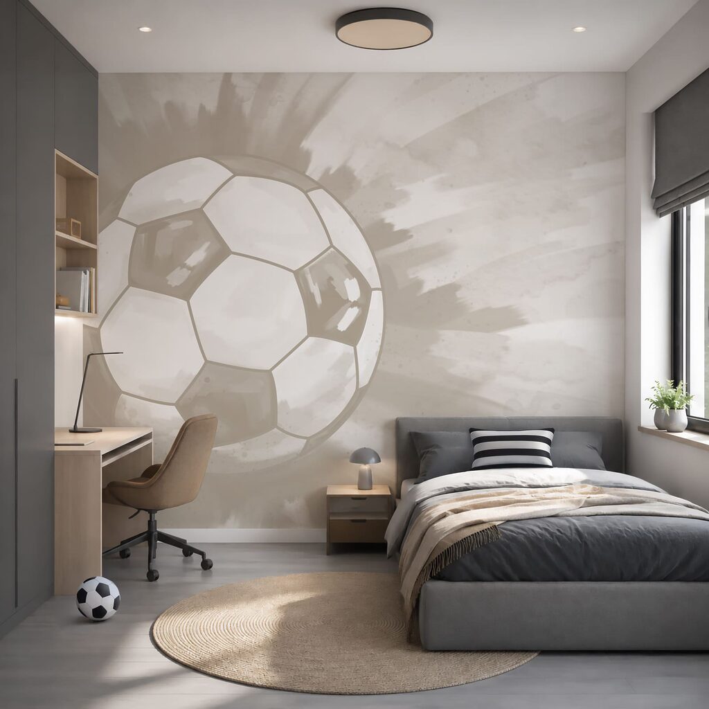 Fútbol entre pinceladas — interior 1