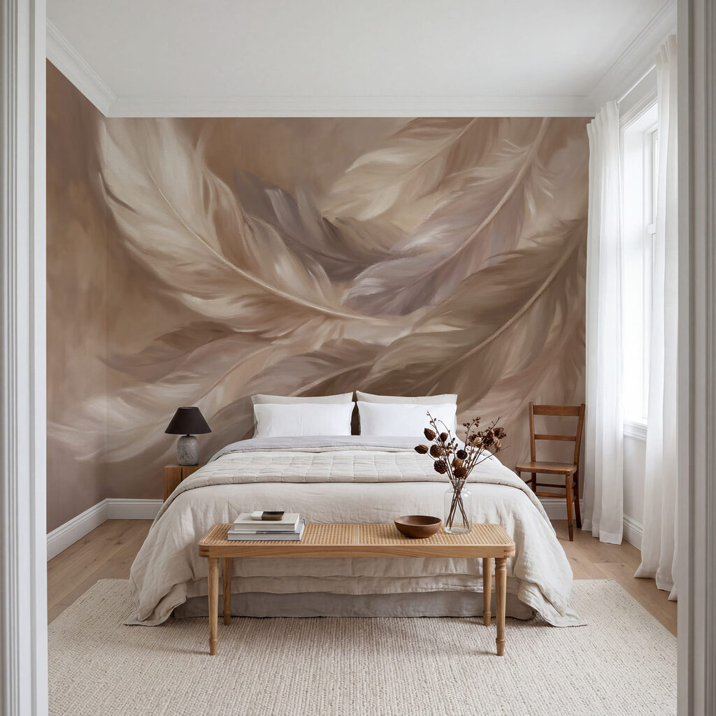 Plumas en remolino — interior 1