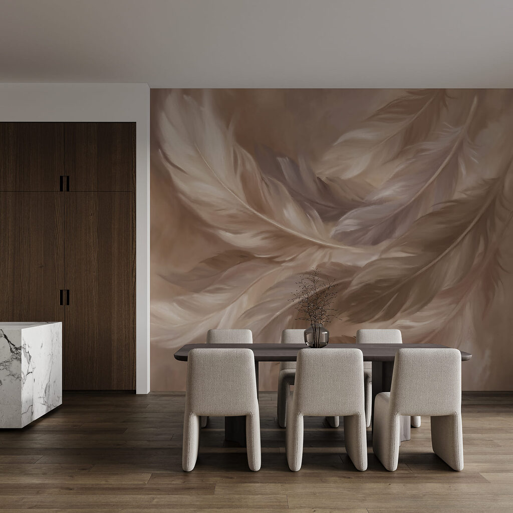 Plumas en remolino — interior 3