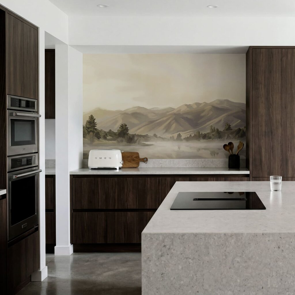 Montañas en el agua — interior 3