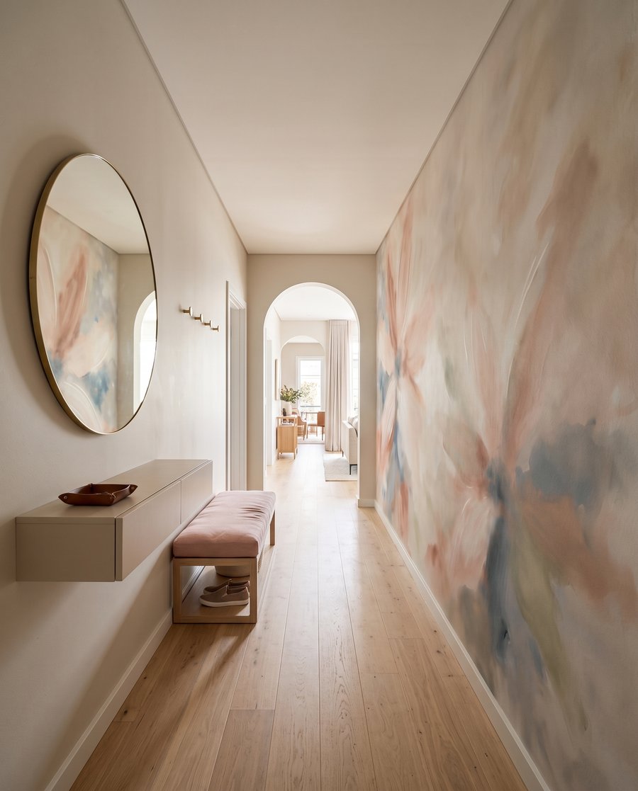 Flores en pinceladas suaves — interior 4
