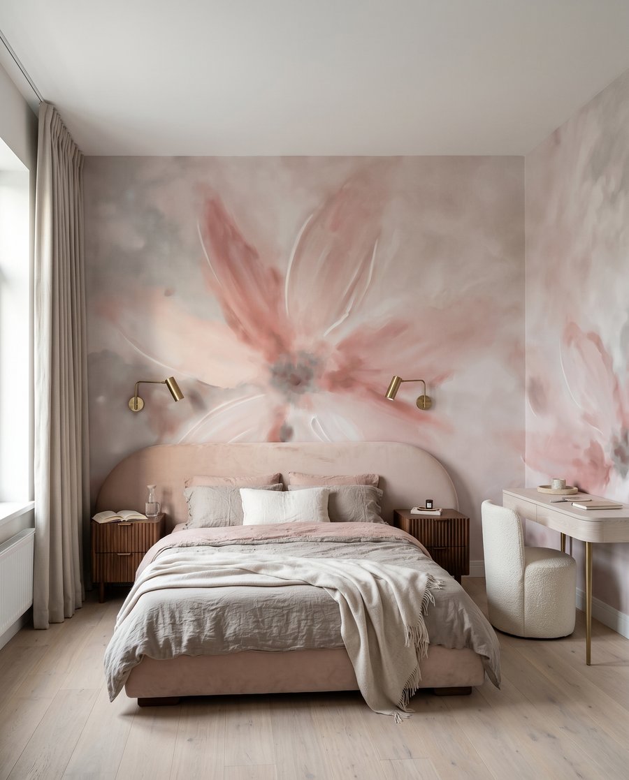 Flores en pinceladas suaves — interior 2