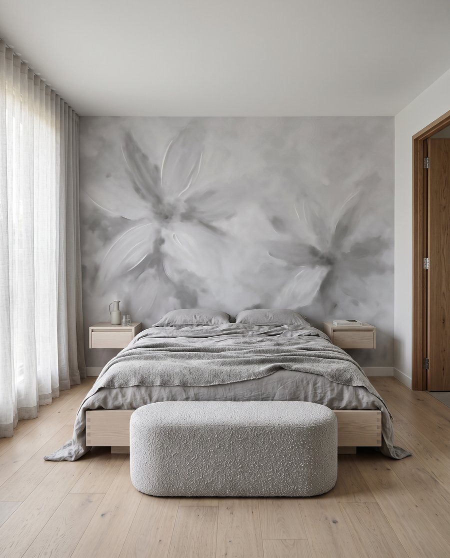 Flores en pinceladas suaves — interior 1