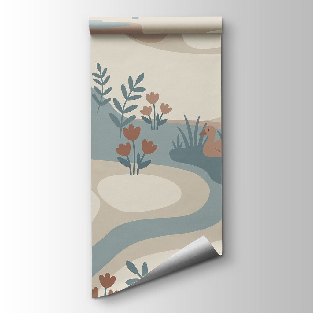 Patos junto al agua — vista del producto