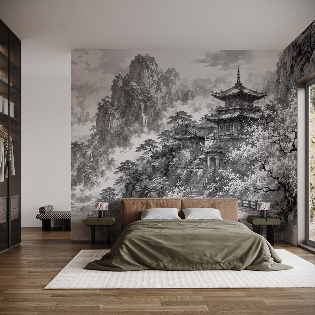 Pagodas entre rocas altas — interior 2