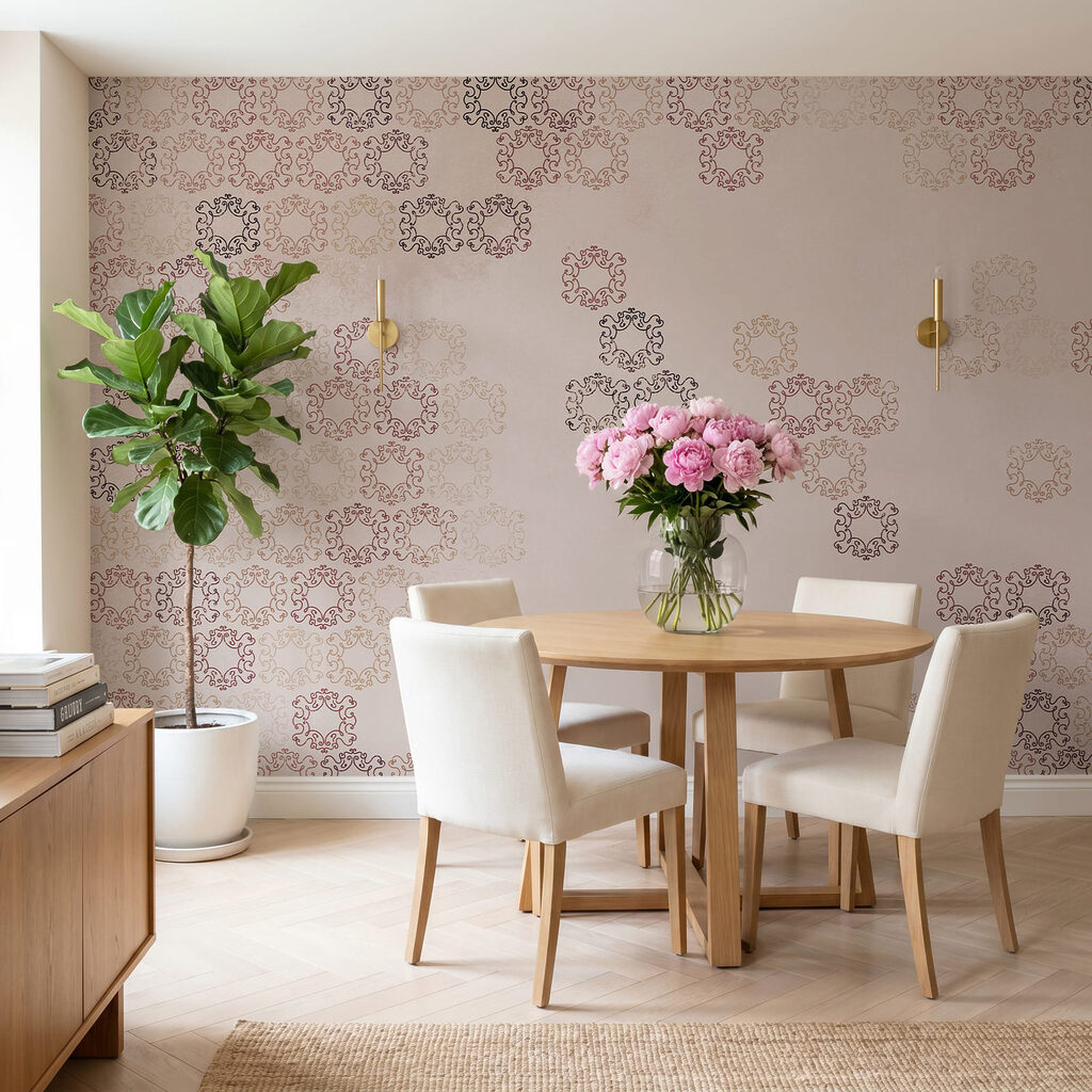 Rosetas de encaje — interior 1