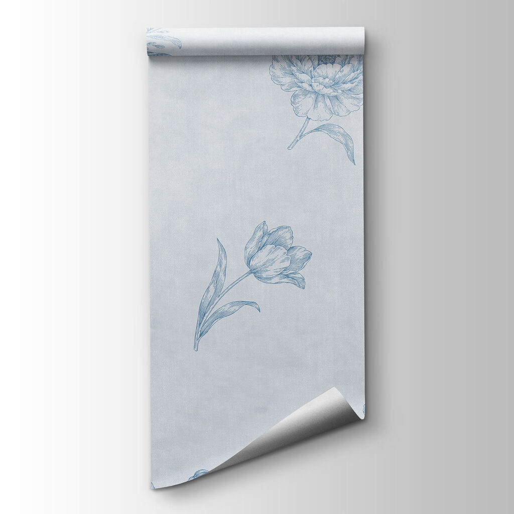 Florecillas sobre pintura desgastada — vista del producto