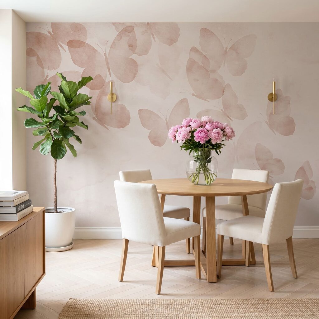 Mariposas entre nubes suaves — interior 3