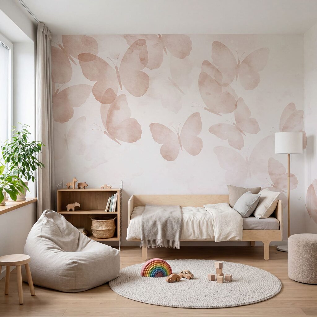 Mariposas entre nubes suaves — interior 4