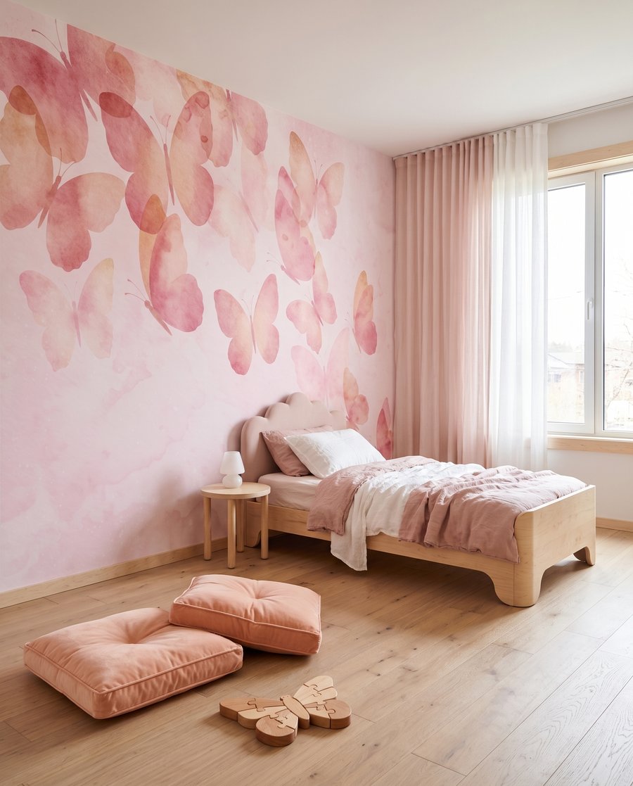 Mariposas entre nubes suaves — interior 3