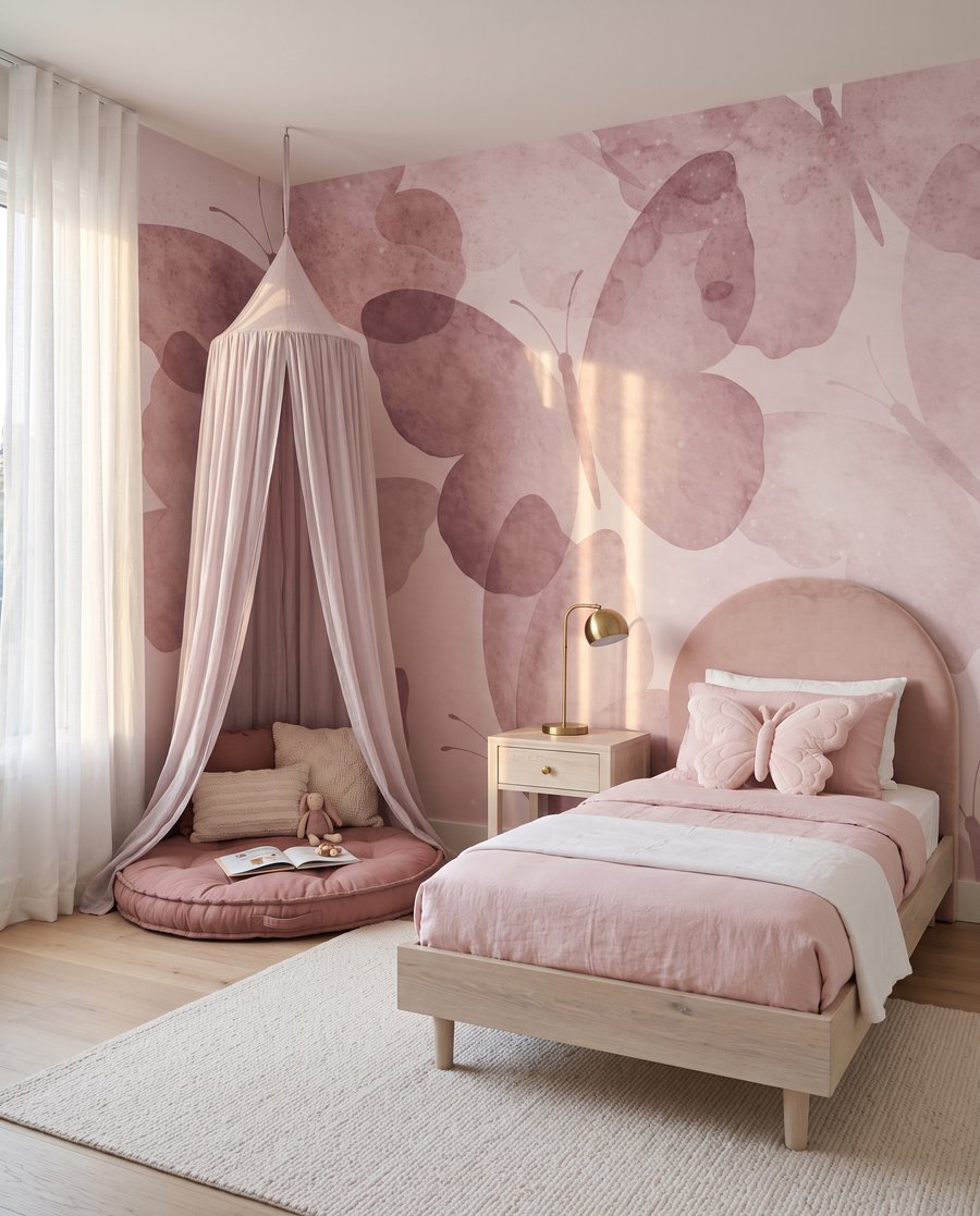 Mariposas entre nubes suaves — interior 2