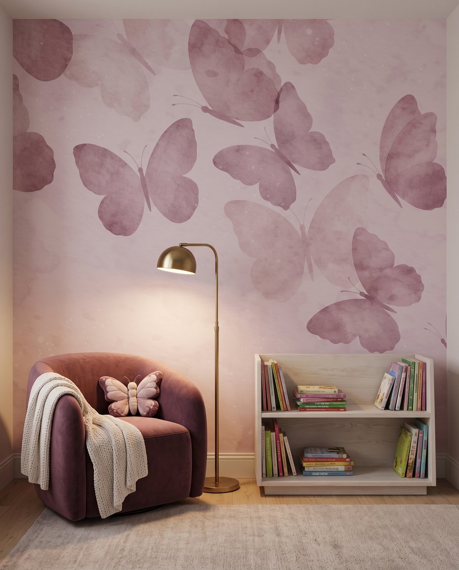 Mariposas entre nubes suaves — interior 3