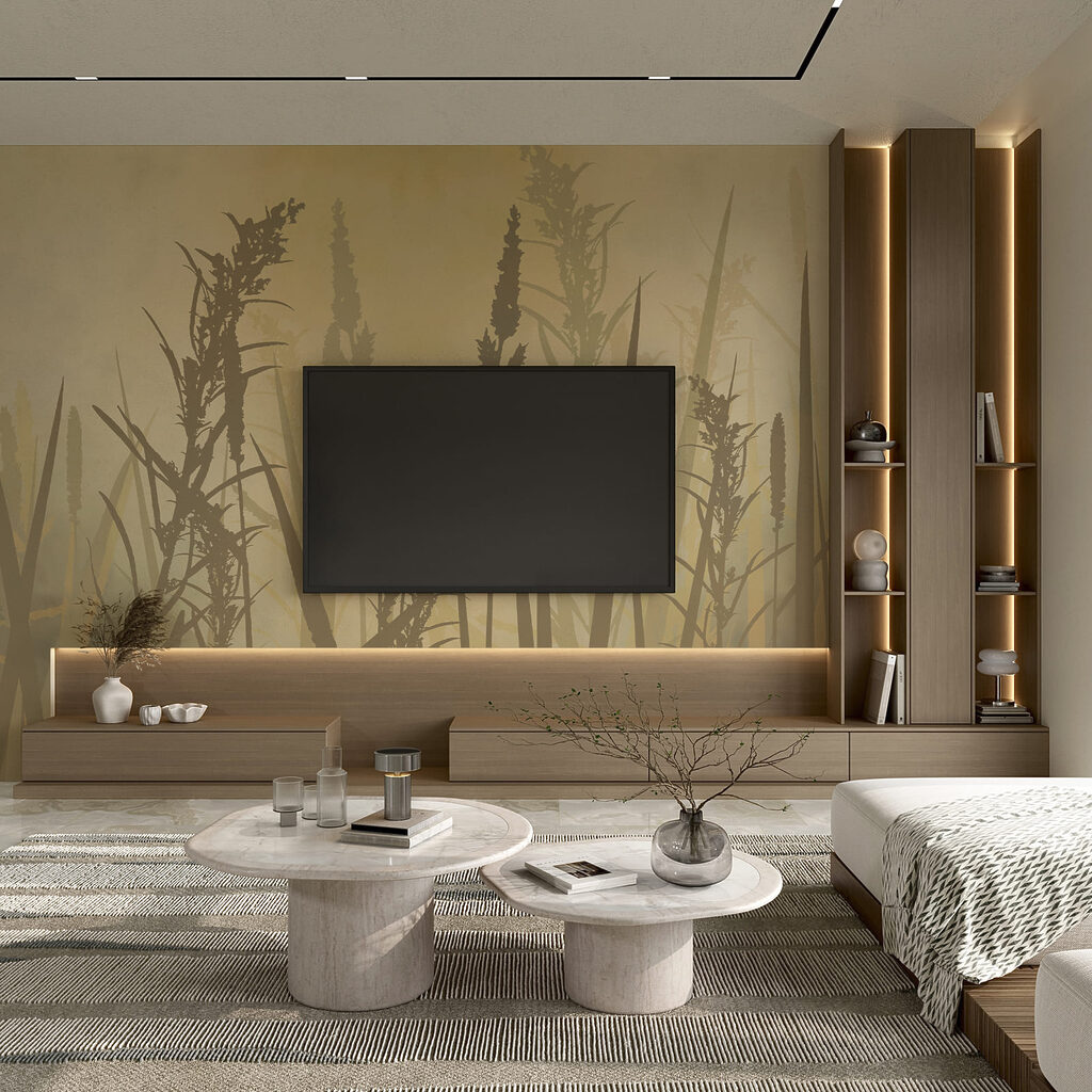 Tallos en sombra pintada — interior 2
