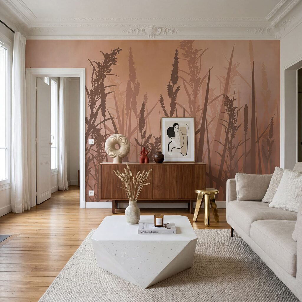 Tallos en sombra pintada — interior 1