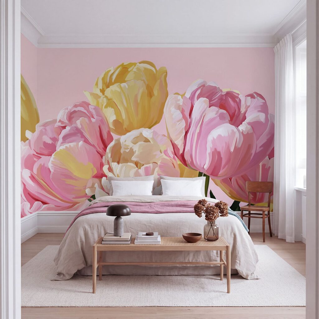 Brazada de tulipanes — interior 2