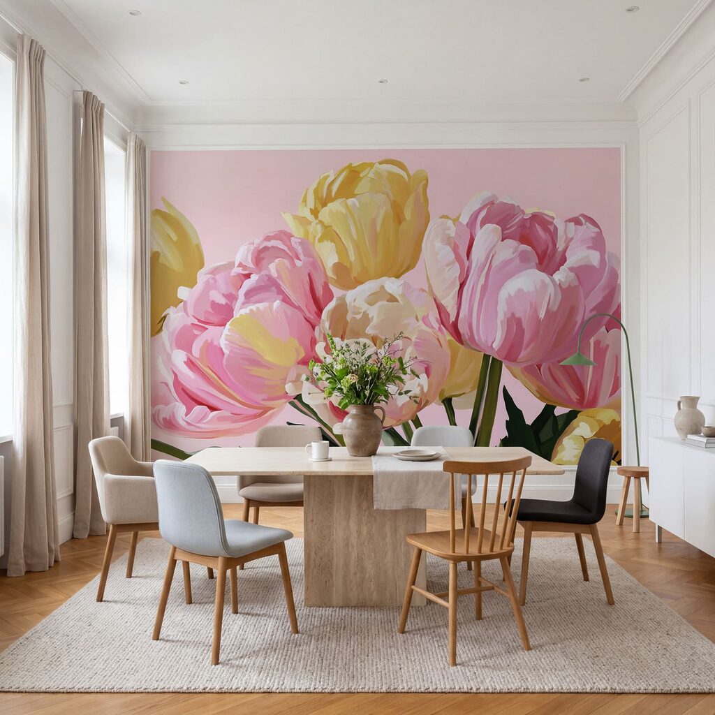 Brazada de tulipanes — interior 4