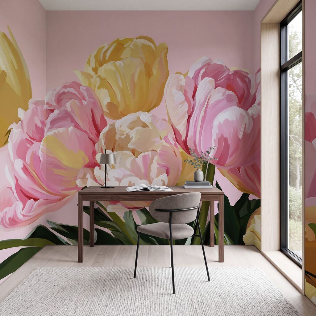 Brazada de tulipanes — interior 6