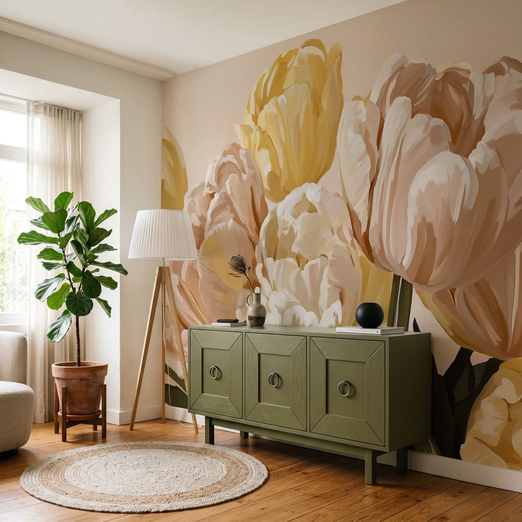 Brazada de tulipanes — interior 3