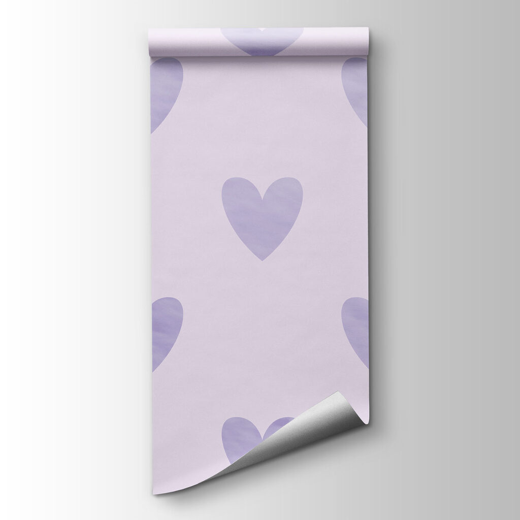 Pequeños corazones repetidos — vista del producto