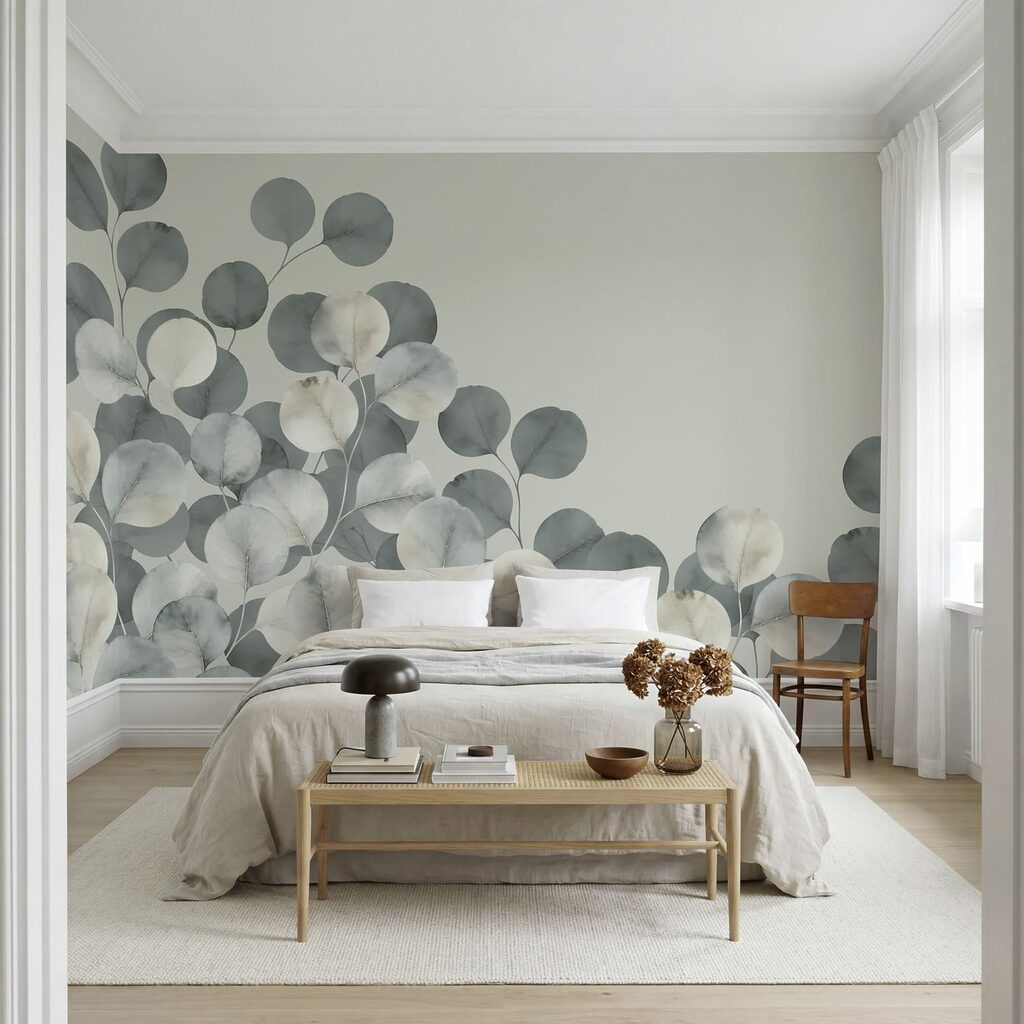 Hojas redondas en capas — interior 1