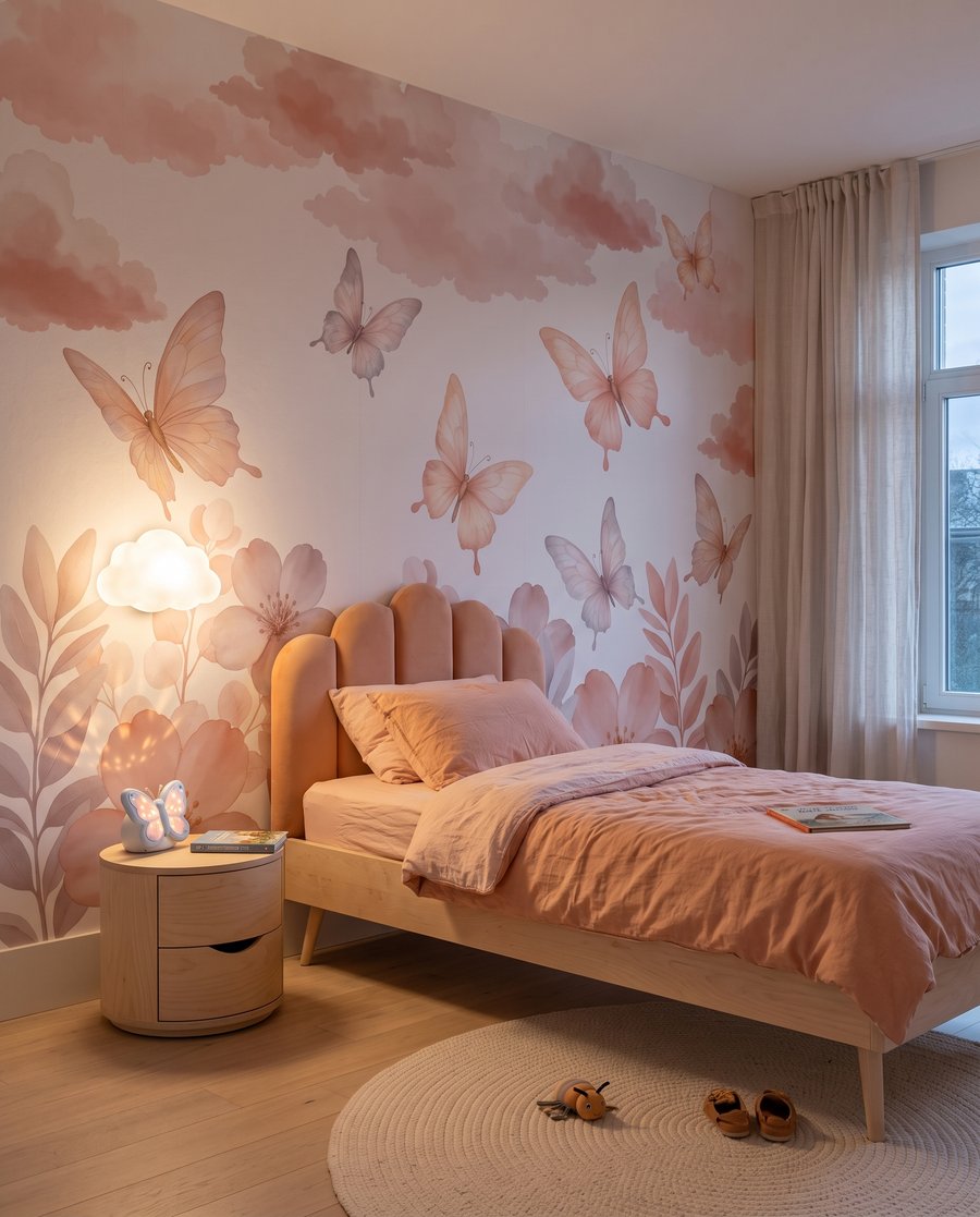 Mariposas sobre flores — interior 5