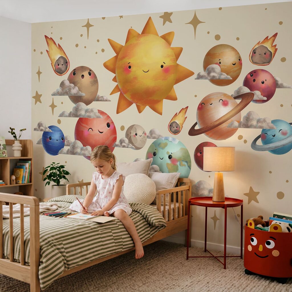 Sol amable con planetas — interior 1