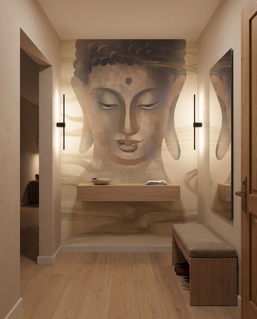 Buda entre corrientes doradas — interior 4
