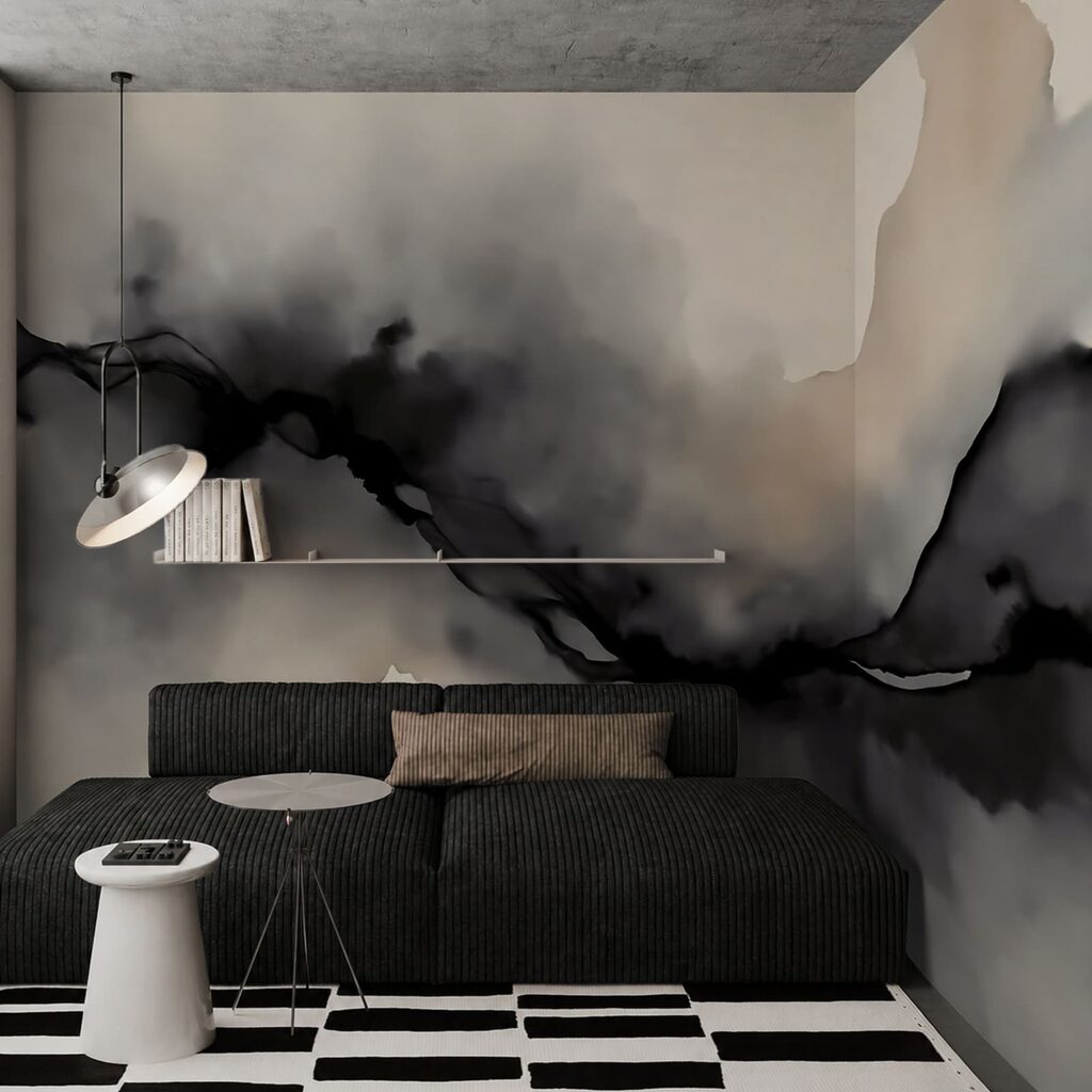Corriente oscura en acuarela — interior 3