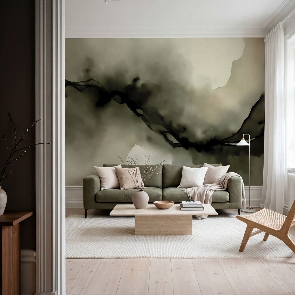 Corriente oscura en acuarela — interior 1