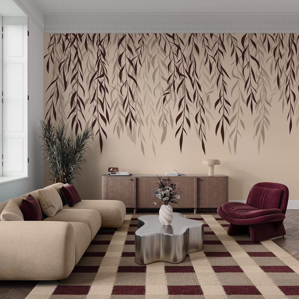 Hojas colgantes a tinta — interior 2