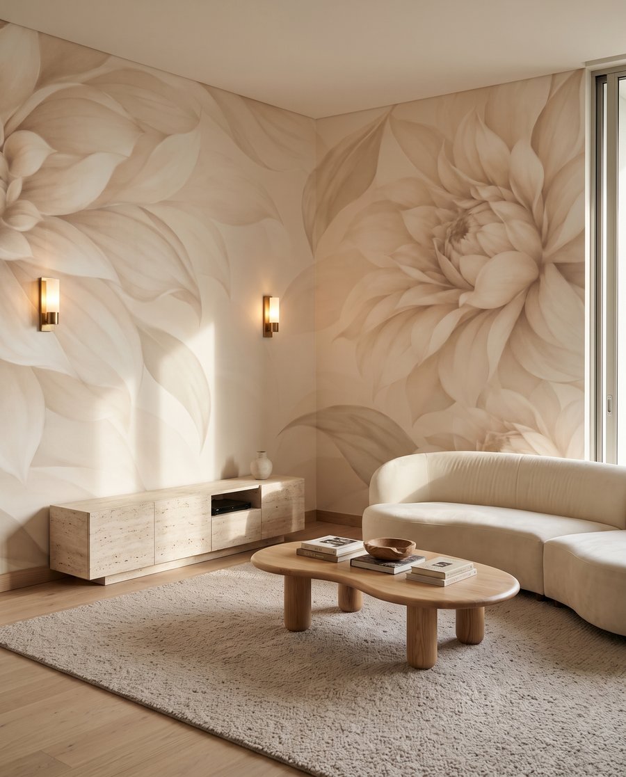 Flores en los bordes — interior 1