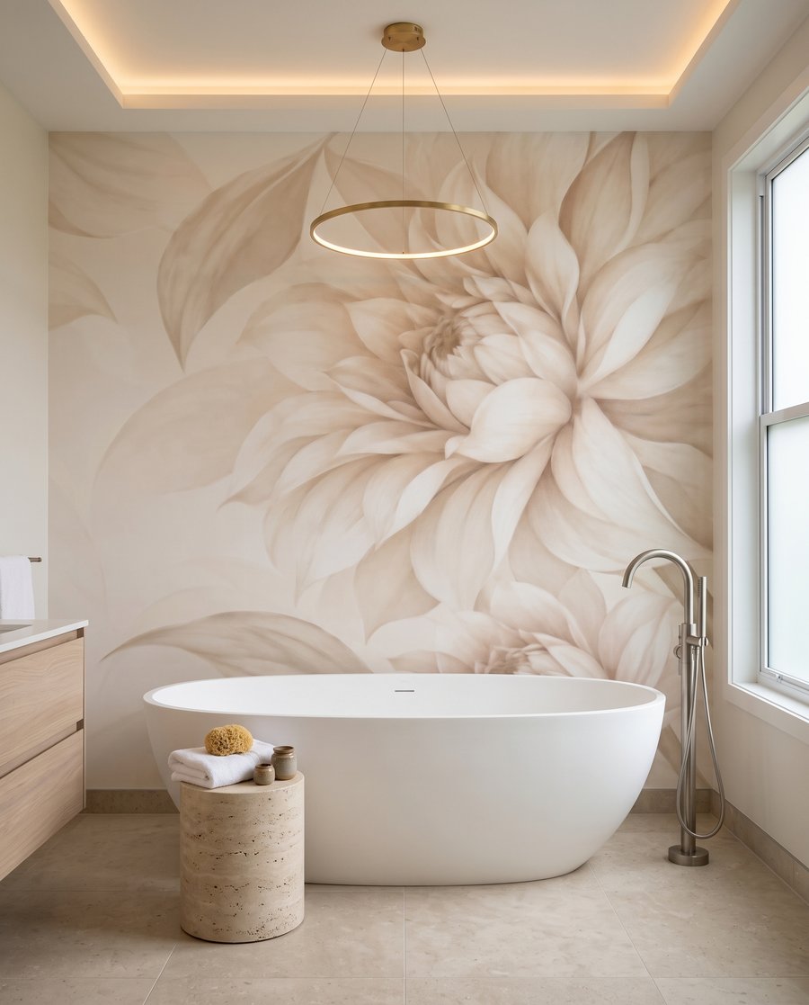 Flores en los bordes — interior 5