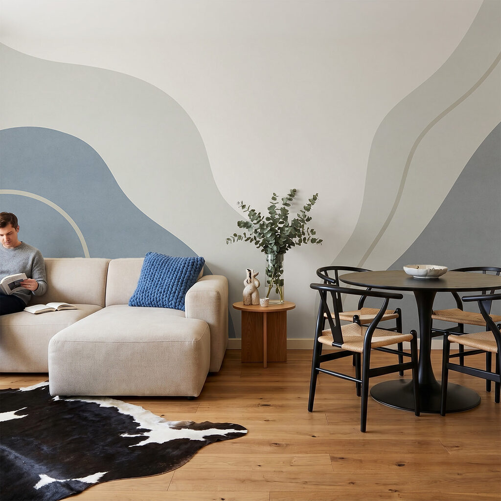Manchas de color suaves — interior 1