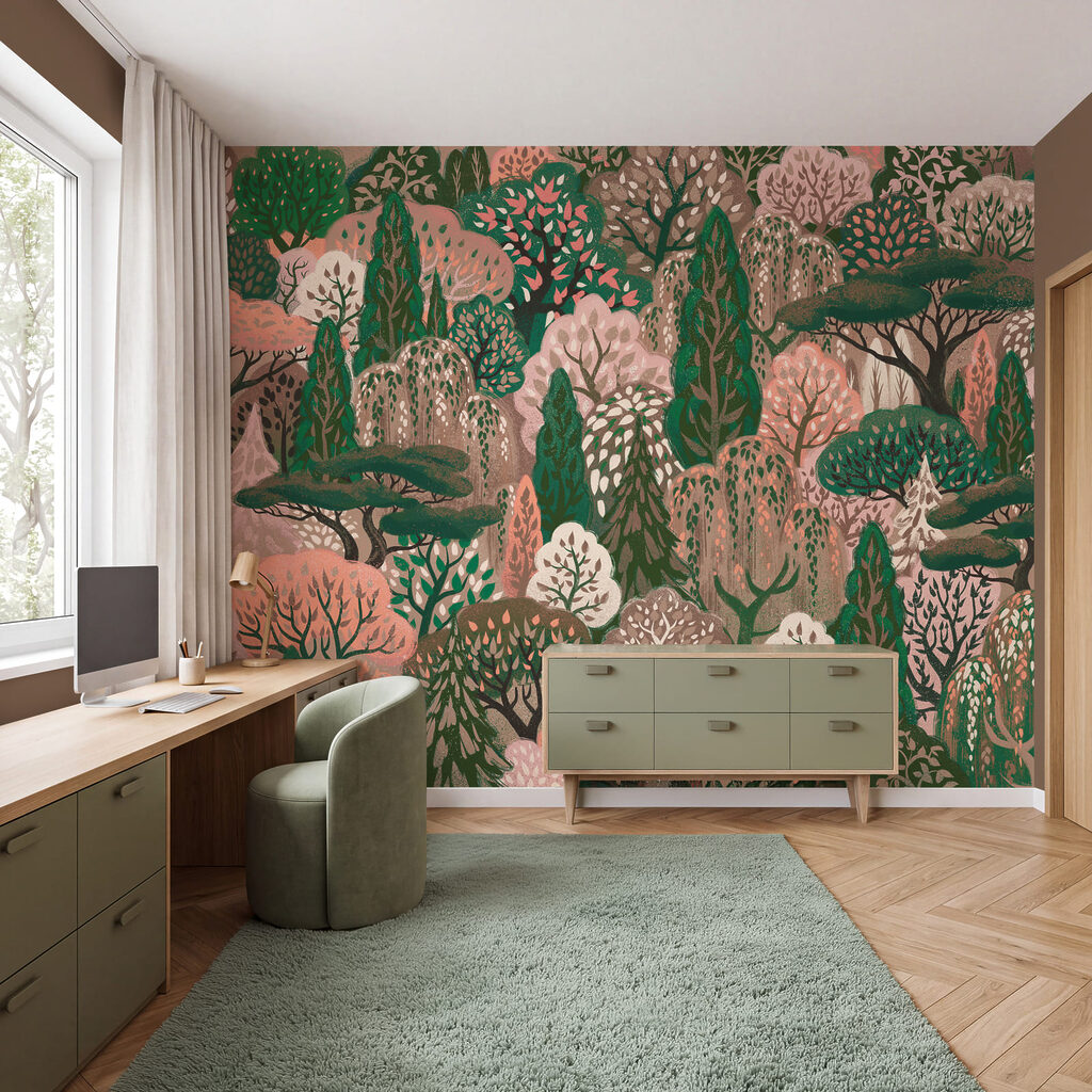 Árboles estilizados — interior 2