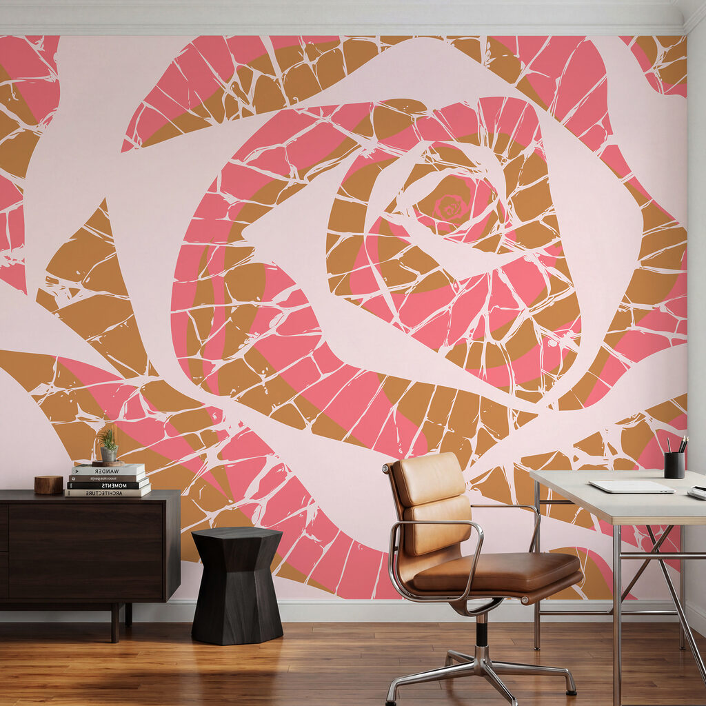 Rosa de color fragmentado — interior 2