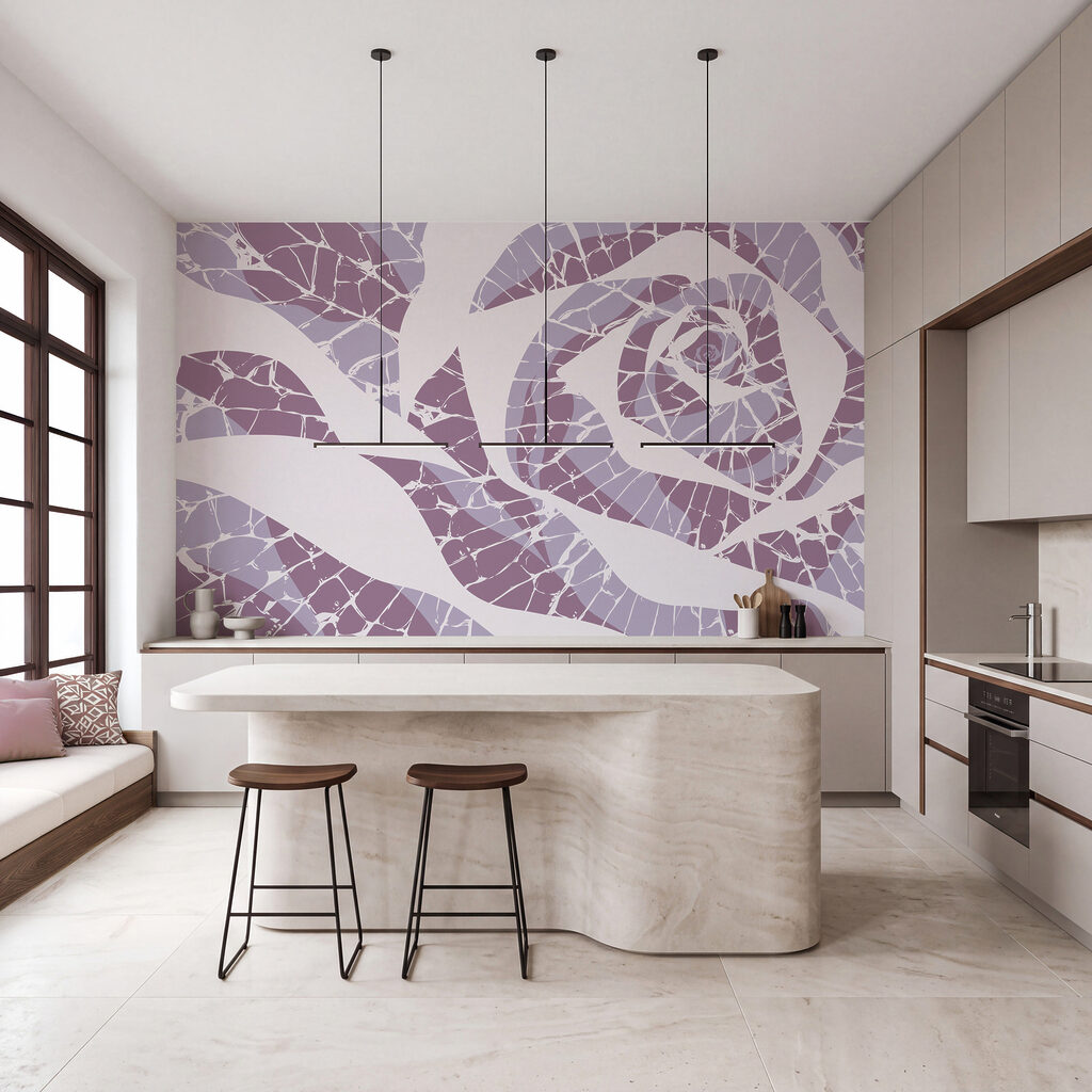 Rosa de color fragmentado — interior 2