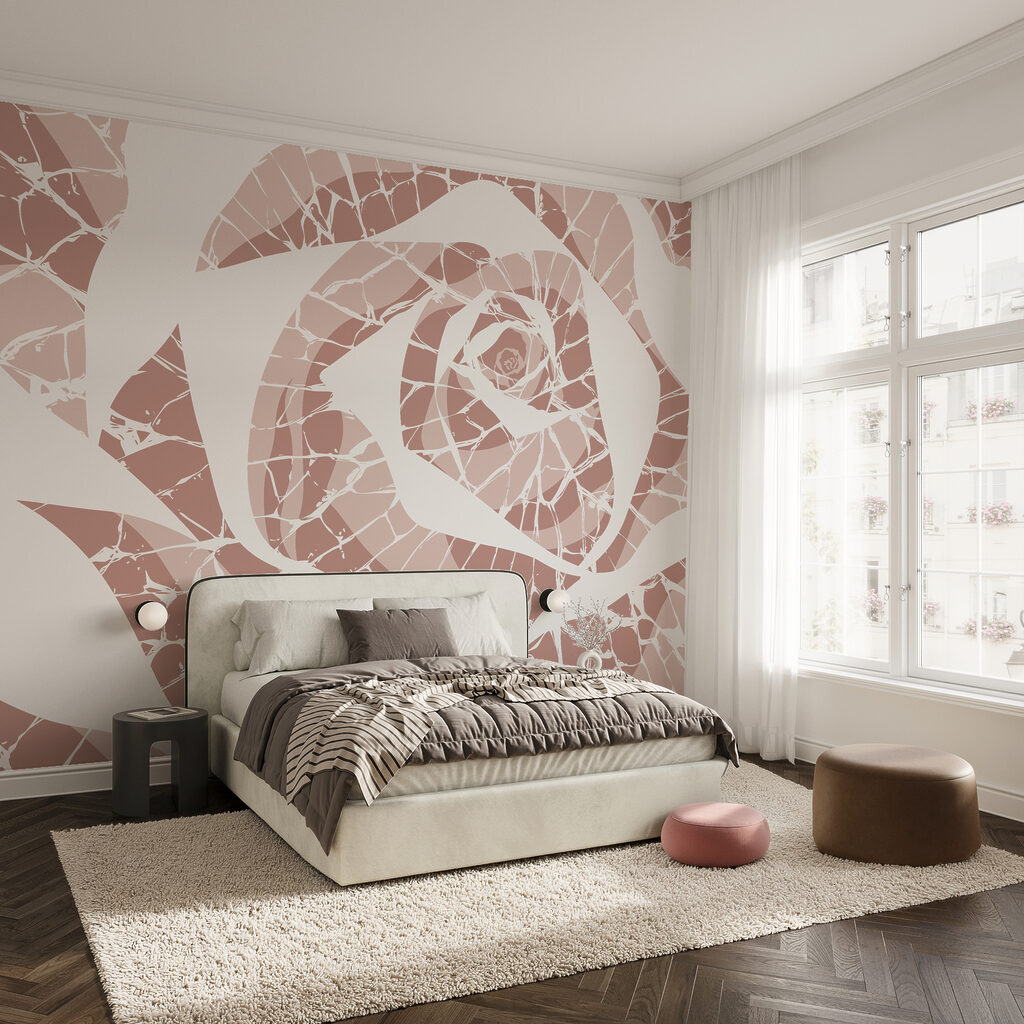 Rosa de color fragmentado — interior 2